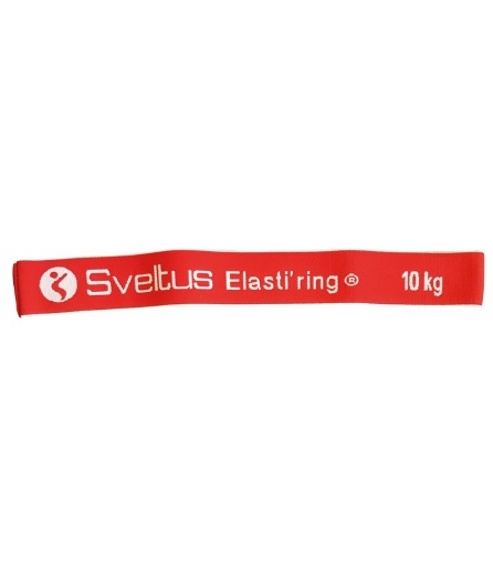 Attēls Elastīga apaļa josla 10 kg Sarkana - Sveltus