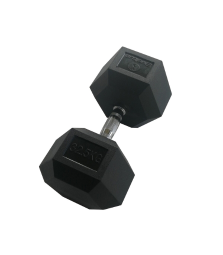 Attēls Sešstūra hantele 32.5 kg - Dumbbell