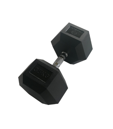 Attēls Sešstūra hantele 35 kg - Dumbbell