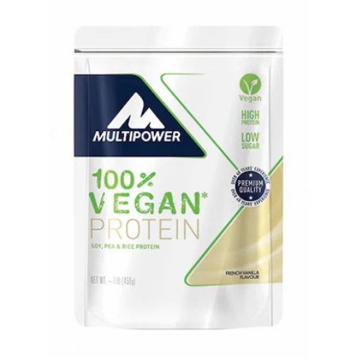 Attēls 100% Augu Proteīna Pulvers - 450g - Vanilas MPower