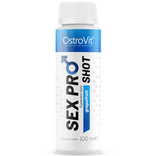 Attēls OstroVit Sex Pro Shot 100 ml Greipfrūts