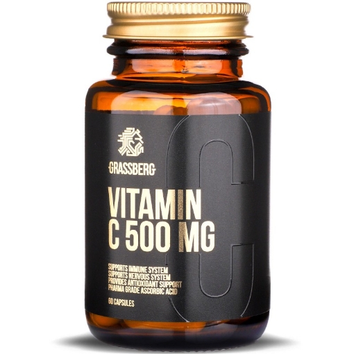 Attēls VITAMĪNS C 500 mg 60 kapsulas