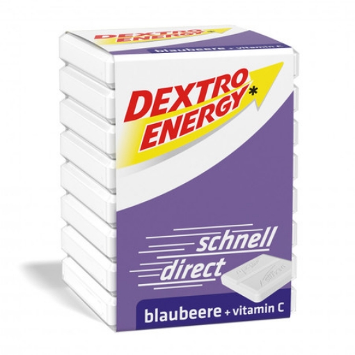 Attēls Dextro Energy Zemeņu + C vitamīns 46g
