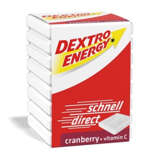 Attēls Dextro Energy Brūkleņu+Vitamīns C 46g