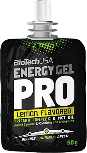 Attēls Energy Gel PRO 60g - Citrons BioTech