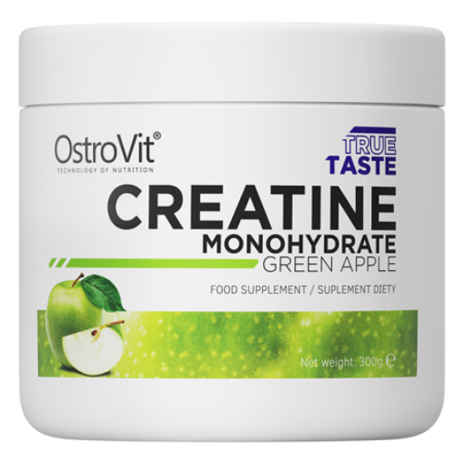 Attēls OstroVit Kreatīna monohidrāts 300g - Zaļā ābols