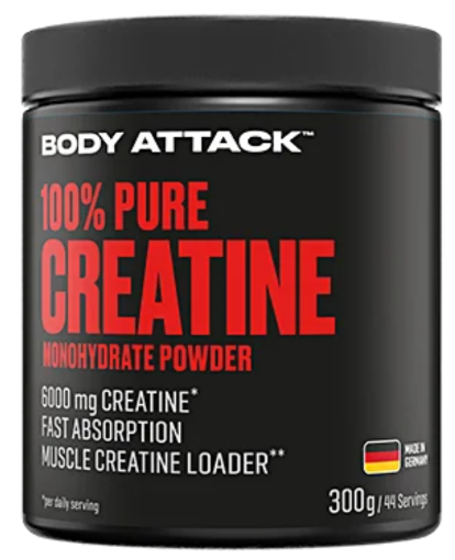 Attēls Kreatīns 100% Pulveris - 300g Body Attack