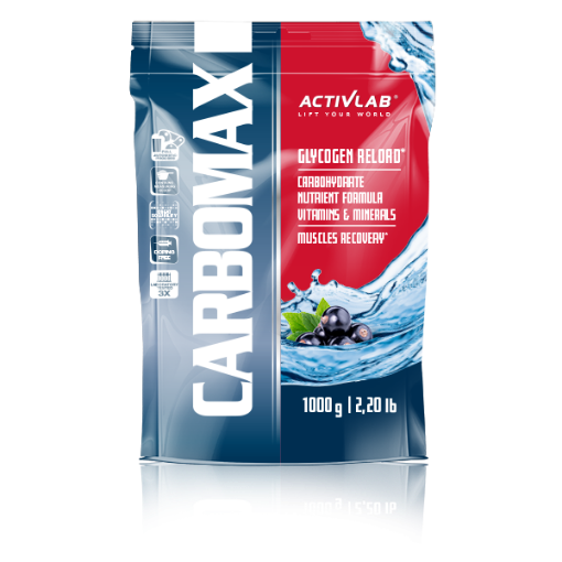 Attēls CarboMax Energy 1000g - Upeņu - ActivLab