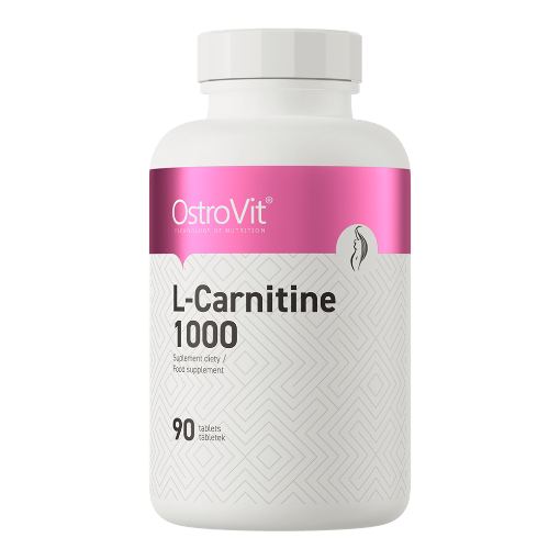 Attēls OstroVit L-karnitīns 1000 mg - 90 tabletes