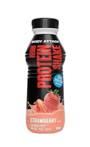 Attēls High Protein Shake - Zemenes 500ml