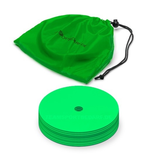 Attēls Set 10 Copete Plate Verde - Teamsport