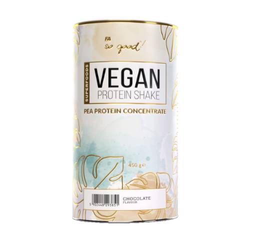 Attēls VEGAN PROTEIN SHAKE 450G - VANĪLIJA FA