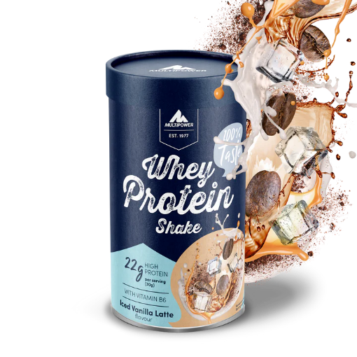 Attēls Sūkalu proteīna kokteilis 420g - Iced Vanilla Latte MultiPower