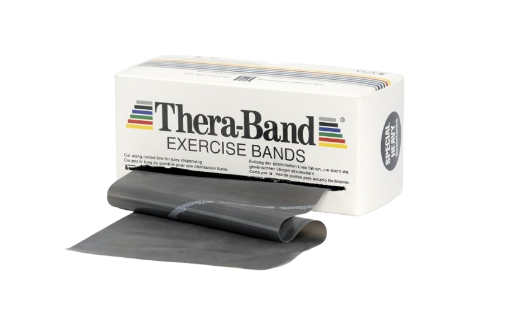 Attēls THERA-BAND® elastīgā lente - Melna