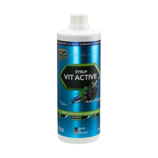 Attēls VITACTIVE SIROPS + L-KARNITĪNS - 1000ML ZEMEĻU